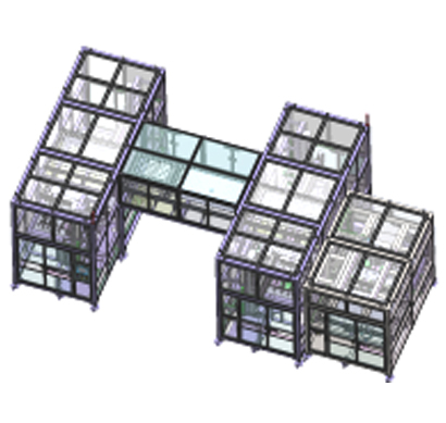 大尺寸屏体高空物流